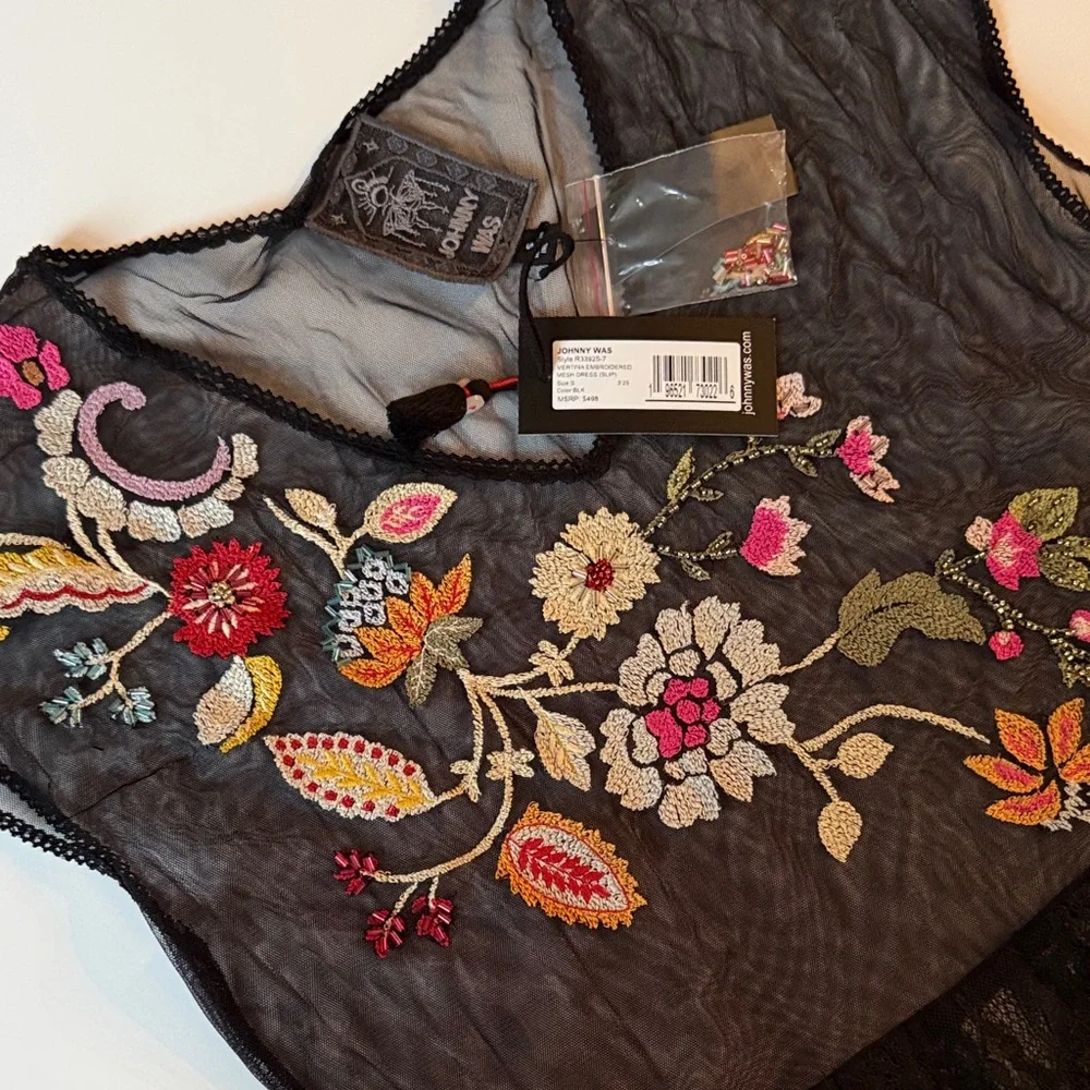 Johnny Was – Mertina Embroidered Mesh Dress 💖
Brand new with tags 🏷️ - Picture 7 of 7